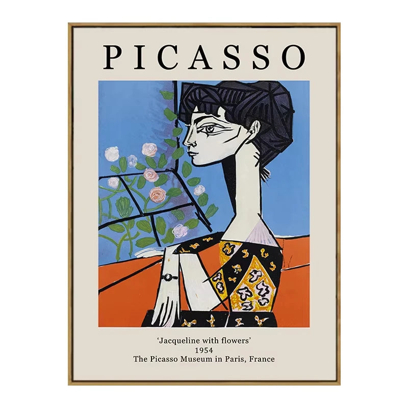 Retro Van Gogh Matisse Picasso Monet Posters Prints Vintage Decorative Paintings Canvas Wall Art Pictures Living Room Home Decor