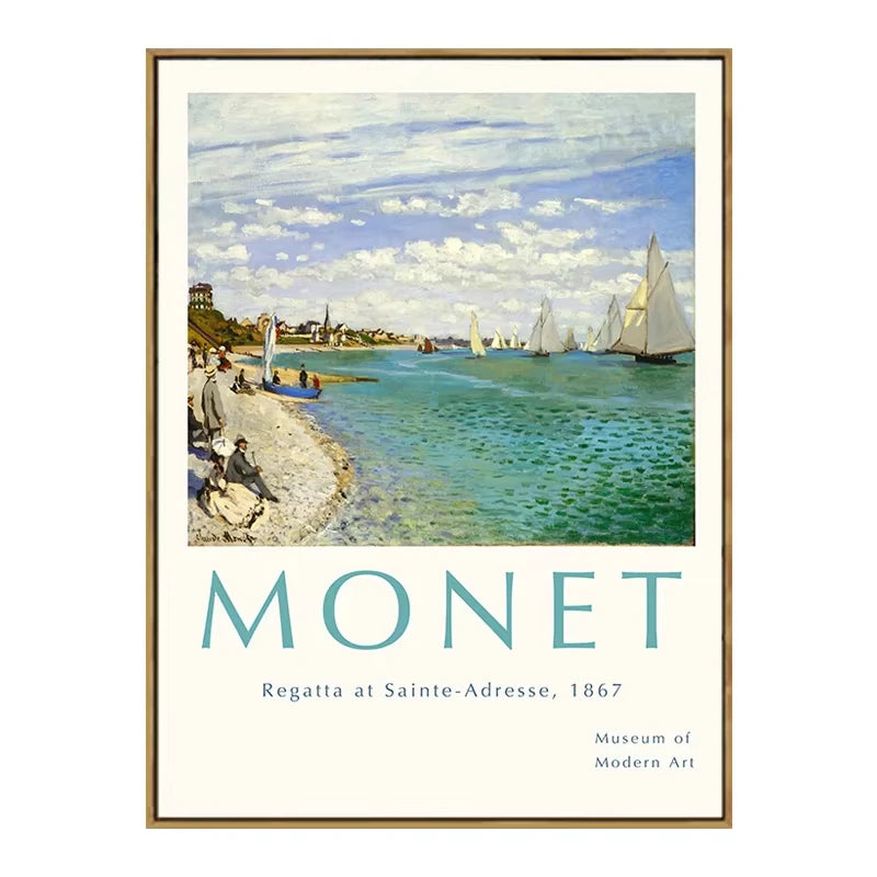 Retro Van Gogh Matisse Picasso Monet Posters Prints Vintage Decorative Paintings Canvas Wall Art Pictures Living Room Home Decor