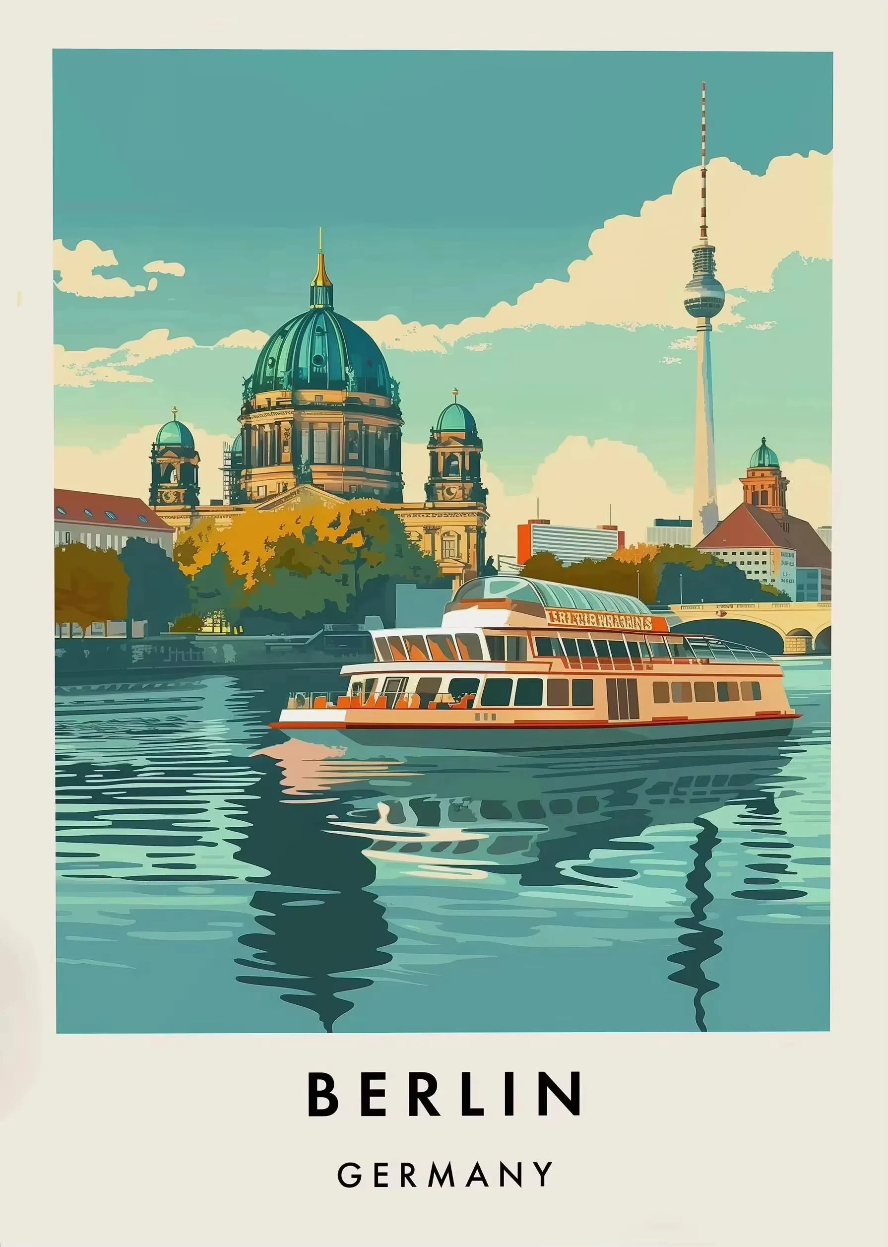 Classic Tourist City Edinburgh Rome Paris Milan Urban Architecture Tourism Poster Canvas Paintings Wall Art Pictures Home Decor