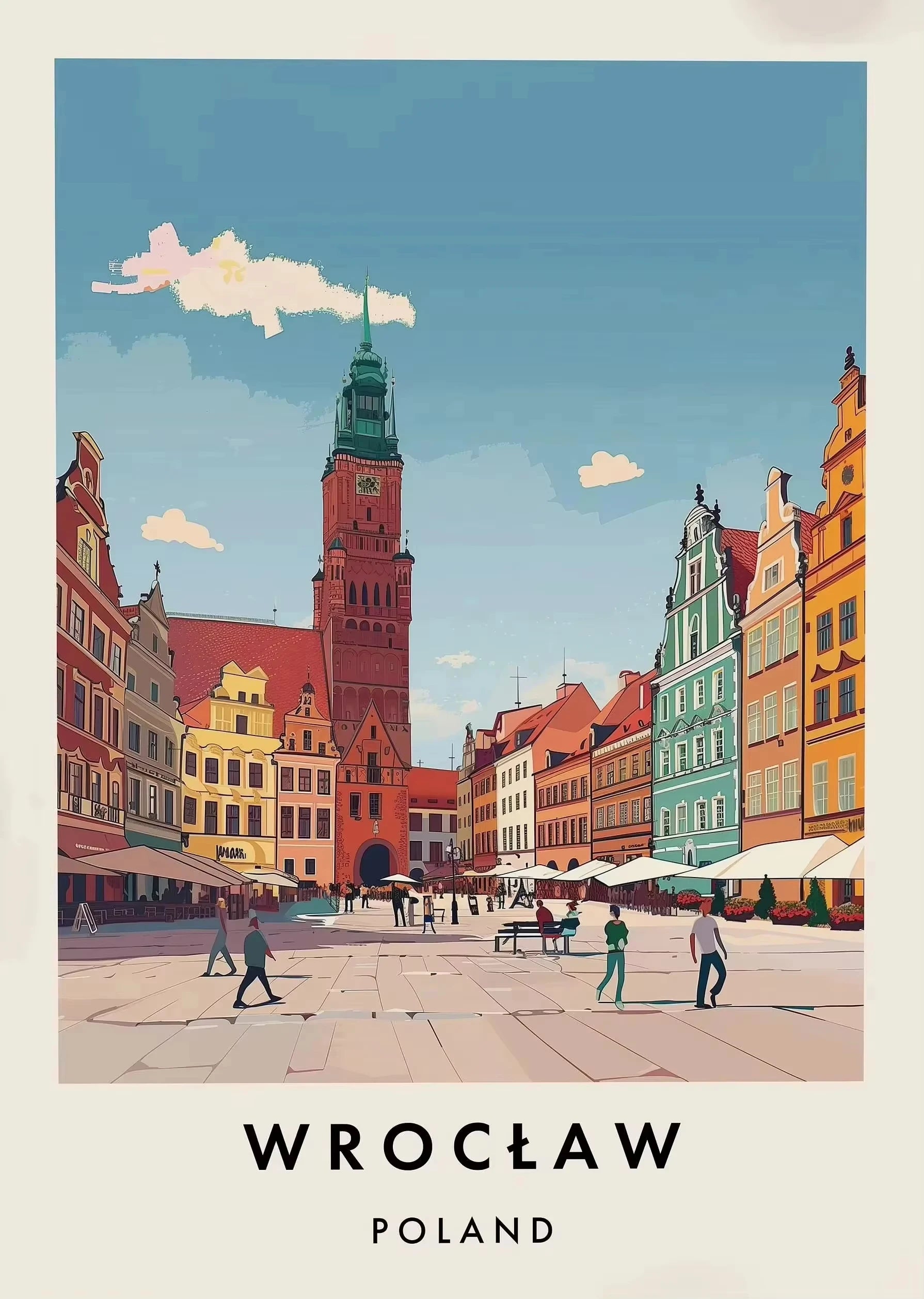 Classic Tourist City Edinburgh Rome Paris Milan Urban Architecture Tourism Poster Canvas Paintings Wall Art Pictures Home Decor