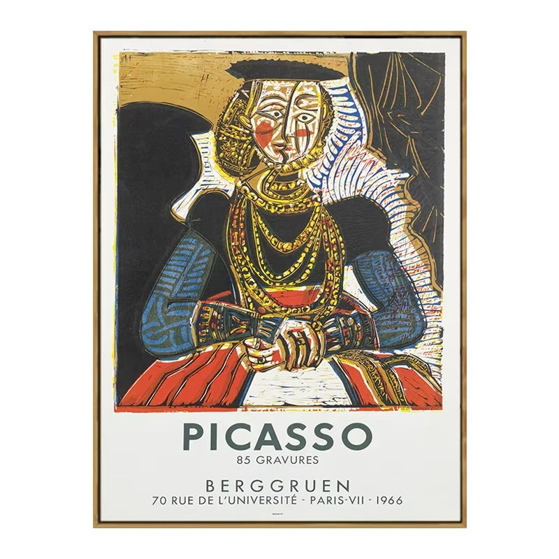 Retro Van Gogh Matisse Picasso Monet Posters Prints Vintage Decorative Paintings Canvas Wall Art Pictures Living Room Home Decor