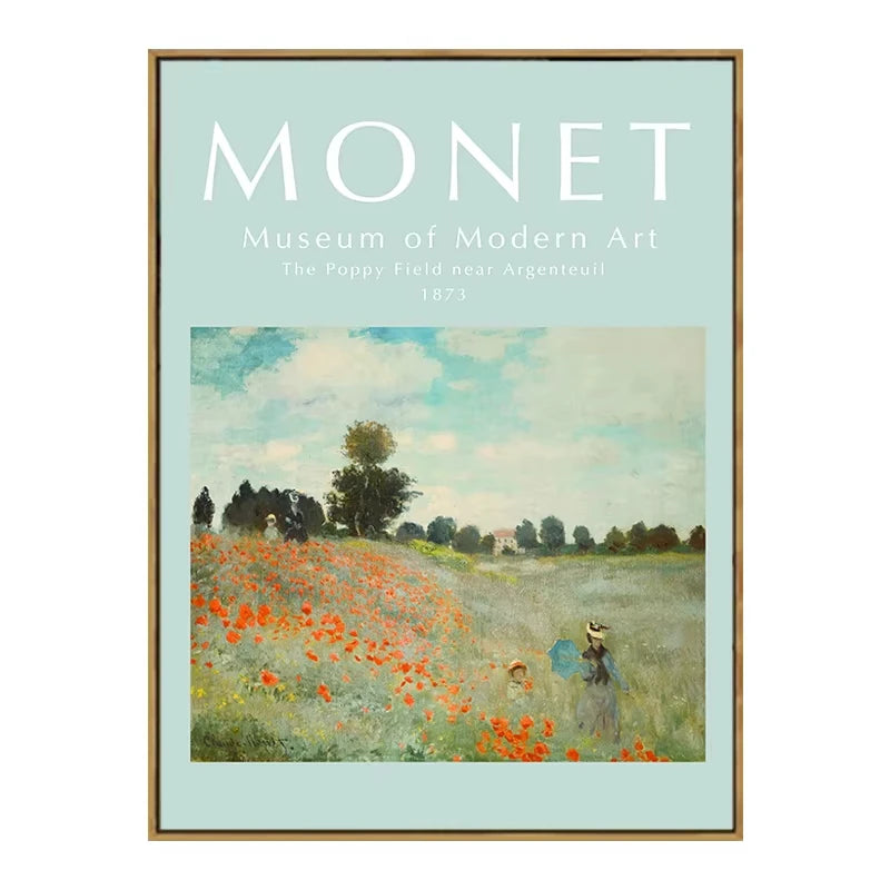 Retro Van Gogh Matisse Picasso Monet Posters Prints Vintage Decorative Paintings Canvas Wall Art Pictures Living Room Home Decor