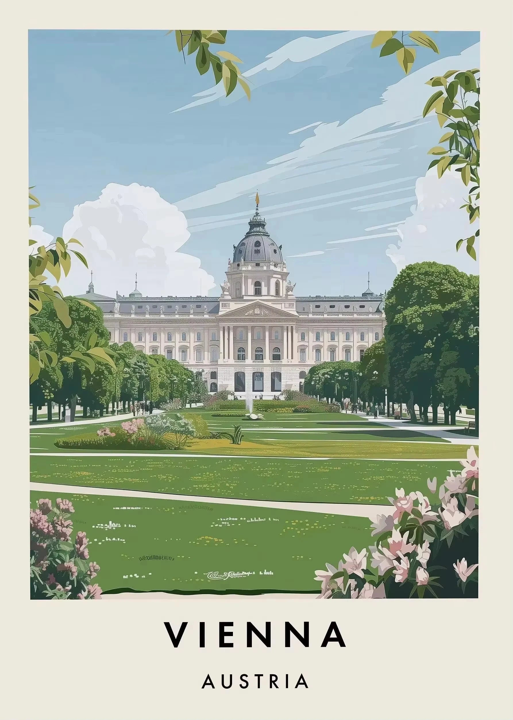 Classic Tourist City Edinburgh Rome Paris Milan Urban Architecture Tourism Poster Canvas Paintings Wall Art Pictures Home Decor