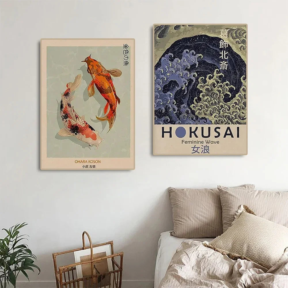 Hokusai Ohara Koson Ogata Korin Creations