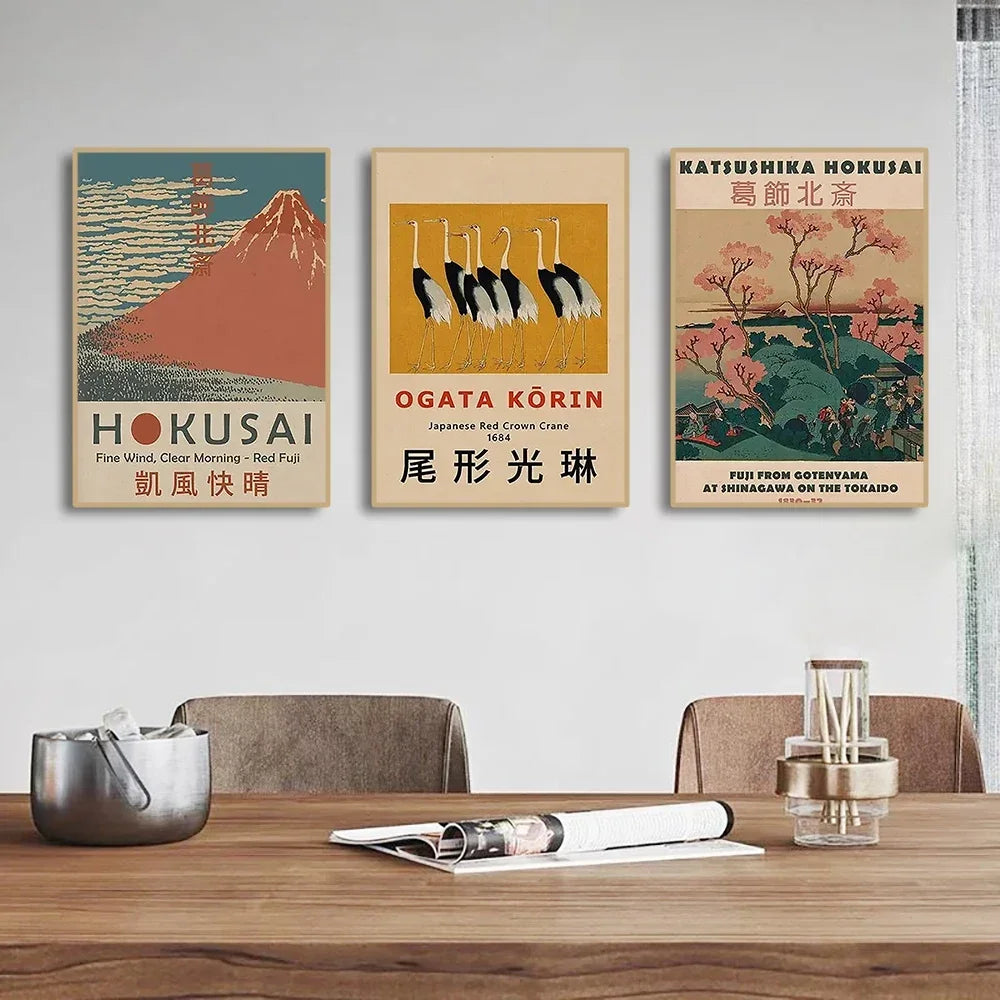 Hokusai Ohara Koson Ogata Korin Creations