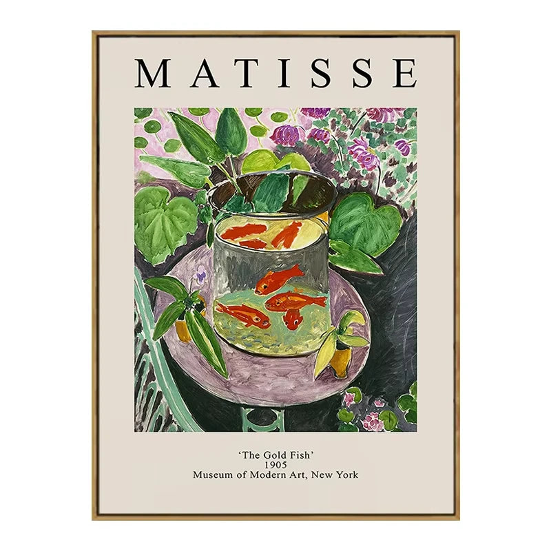 Retro Van Gogh Matisse Picasso Monet Posters Prints Vintage Decorative Paintings Canvas Wall Art Pictures Living Room Home Decor