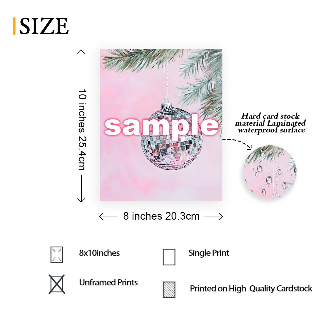 4pcs Set Bohemian Style Animal Reading Posters