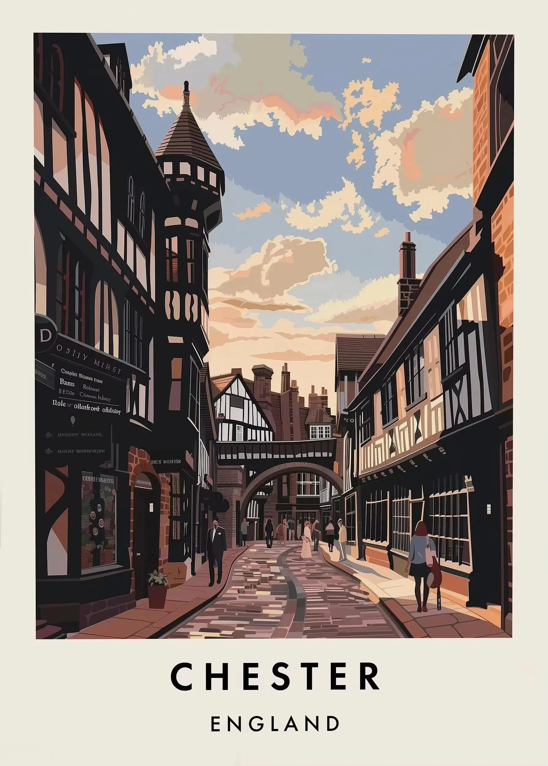 Classic Tourist City Edinburgh Rome Paris Milan Urban Architecture Tourism Poster Canvas Paintings Wall Art Pictures Home Decor