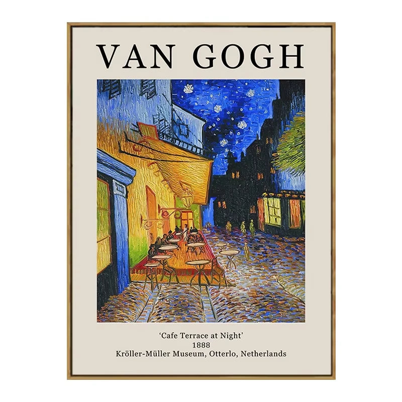 Retro Van Gogh Matisse Picasso Monet Posters Prints Vintage Decorative Paintings Canvas Wall Art Pictures Living Room Home Decor