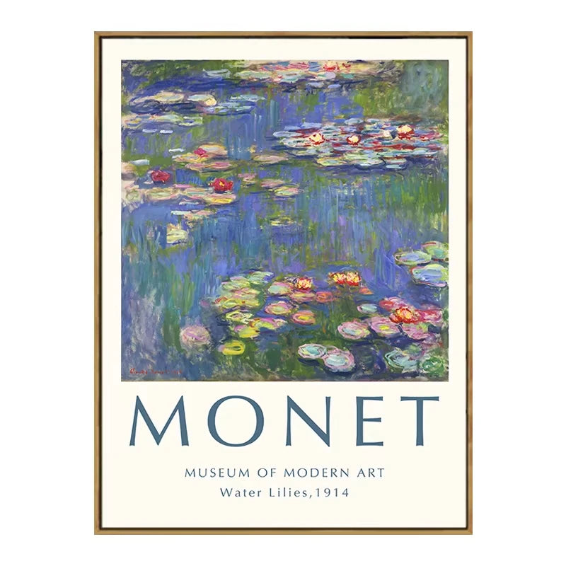 Retro Van Gogh Matisse Picasso Monet Posters Prints Vintage Decorative Paintings Canvas Wall Art Pictures Living Room Home Decor