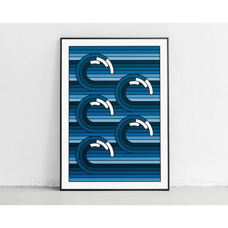 Sunrise Wave Mount Fuji Monster