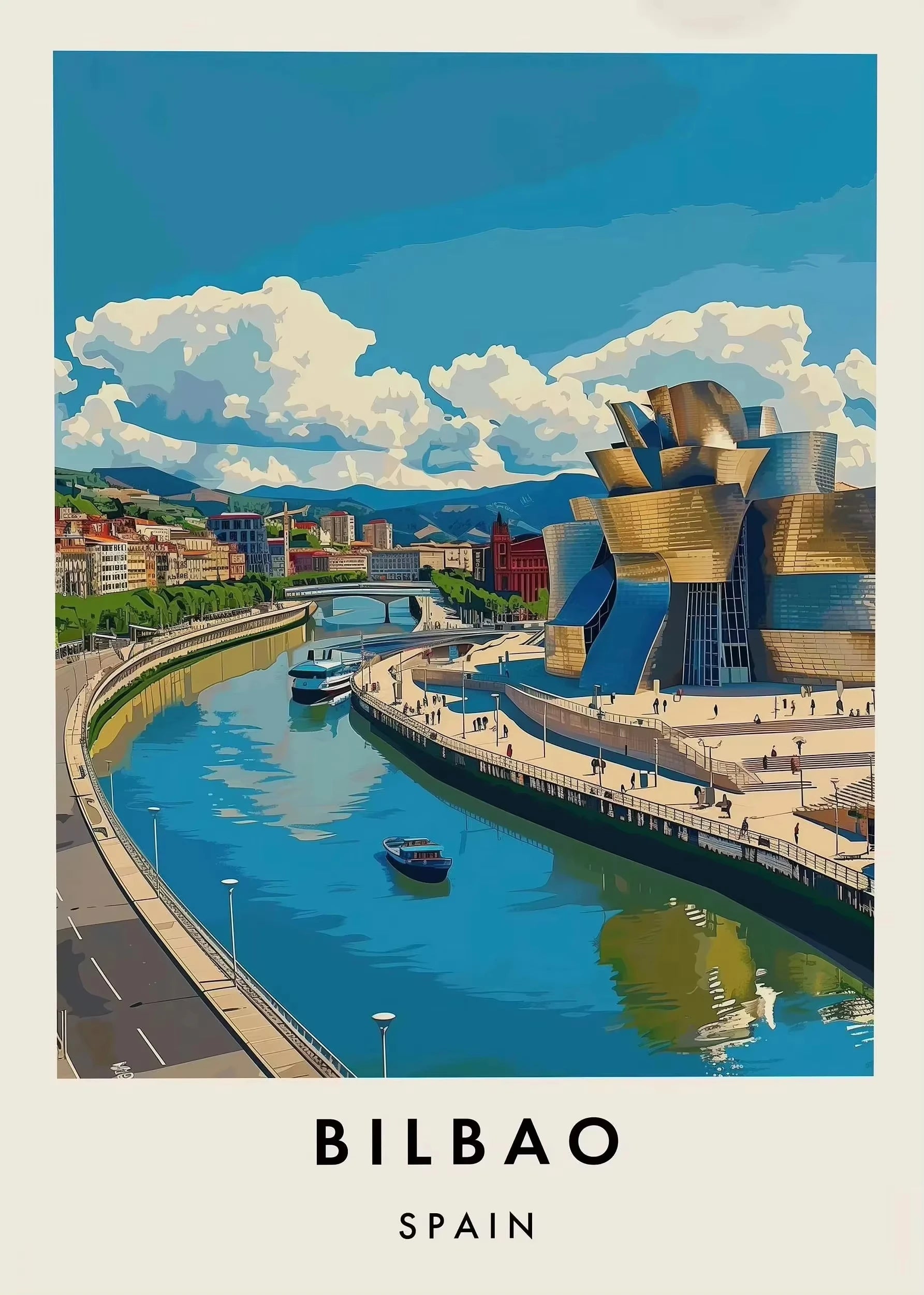 Classic Tourist City Edinburgh Rome Paris Milan Urban Architecture Tourism Poster Canvas Paintings Wall Art Pictures Home Decor