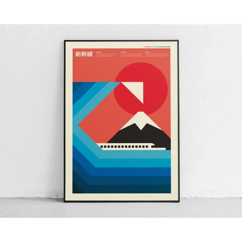 Sunrise Wave Mount Fuji Monster